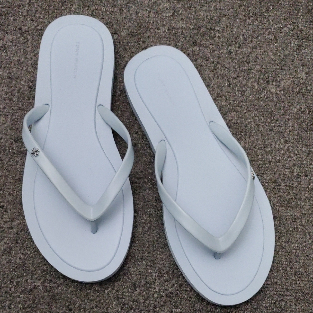 Tory Burch Sky Blue Thong Sandals